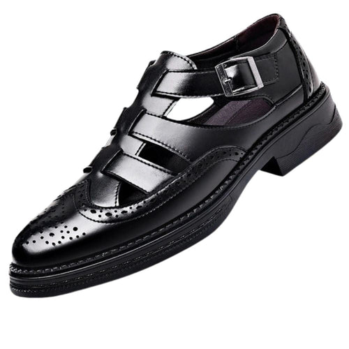 WW | Sommerliche Herrensandalen Aus Leder