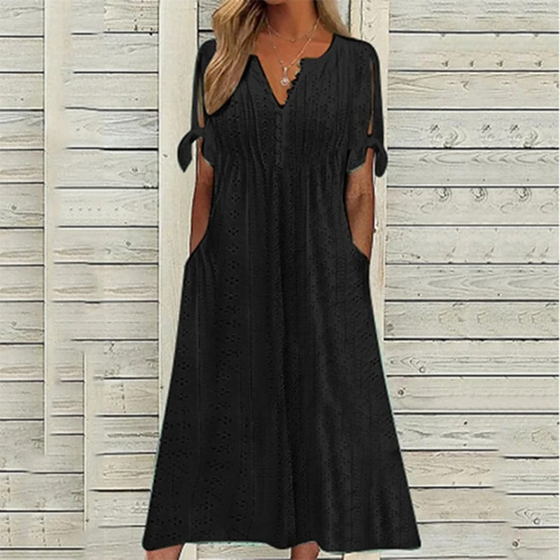 W&W Mode | Elegante Sommerkleid Midi