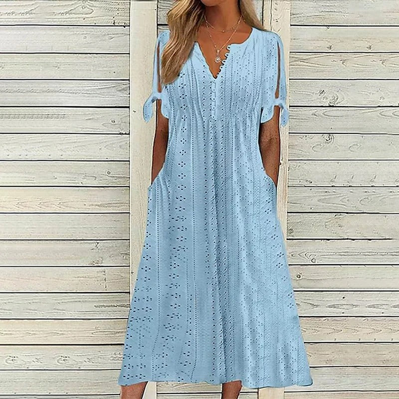 W&W Mode | Elegante Sommerkleid Midi