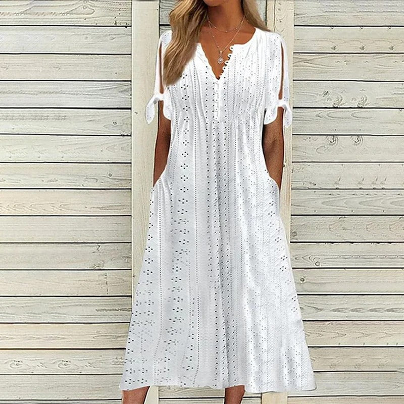 W&W Mode | Elegante Sommerkleid Midi