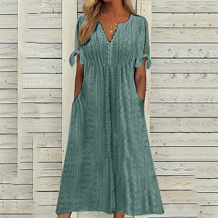 W&W Mode | Elegante Sommerkleid Midi