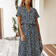 WW | Elegantes Vintage Midi Kleid Für Damen Für Den Sommer