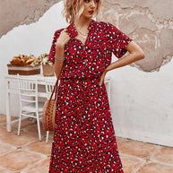 WW | Elegantes Vintage Midi Kleid Für Damen Für Den Sommer