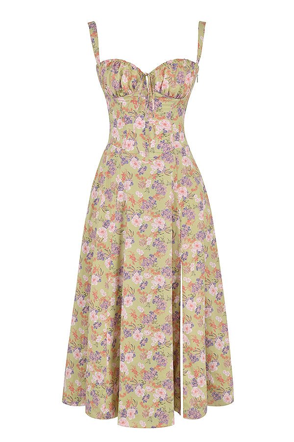 W&W Mode | Sommerliches Midi Kleid Mit Trägern & Schlitz Luftig, Elegant & Perfekt Für Warme Tage