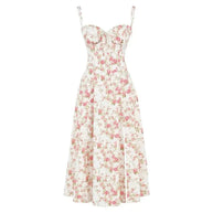WW | Sommerliches Midi Kleid Mit Trägern & Schlitz Luftig, Elegant & Perfekt Für Warme Tage
