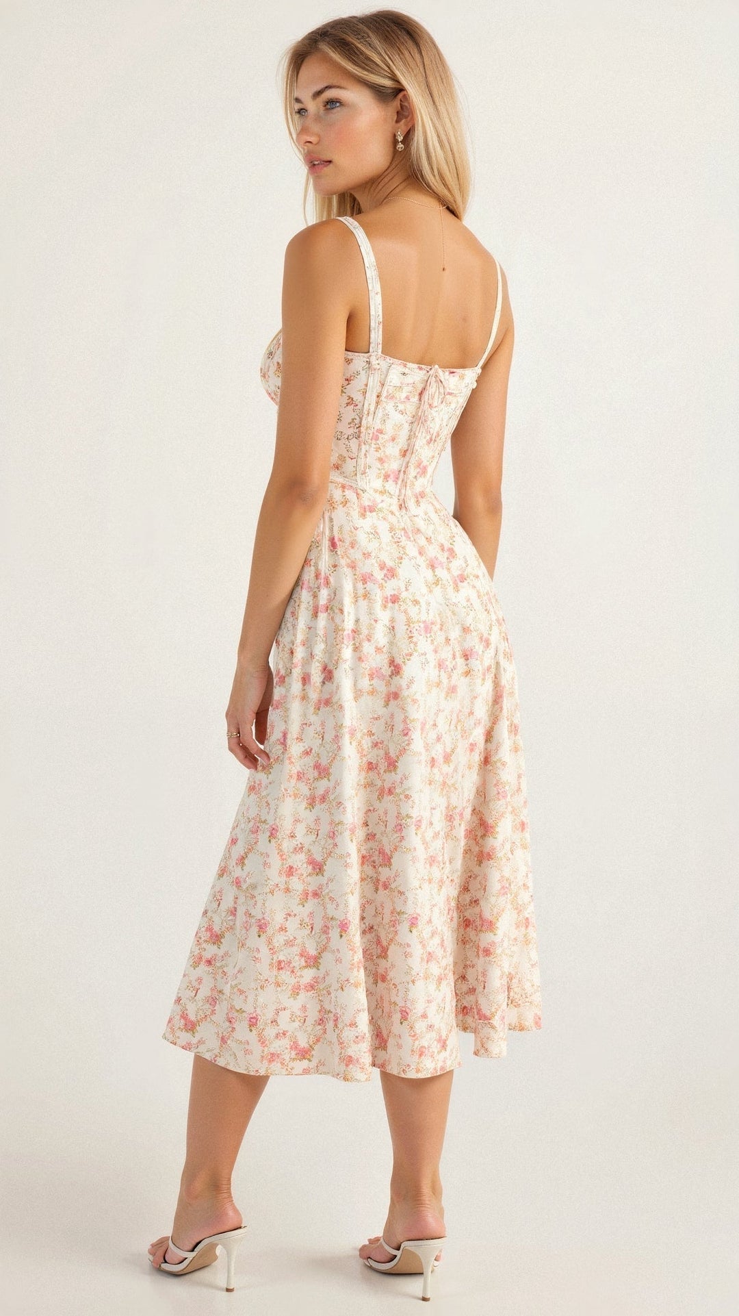 W&W Mode | Sommerliches Midi Kleid Mit Trägern & Schlitz Luftig, Elegant & Perfekt Für Warme Tage