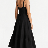WW | Sommerliches Midi Kleid Mit Trägern & Schlitz Luftig, Elegant & Perfekt Für Warme Tage
