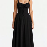WW | Sommerliches Midi Kleid Mit Trägern & Schlitz Luftig, Elegant & Perfekt Für Warme Tage