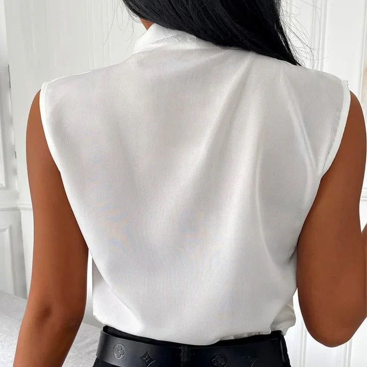 WW | Ärmelose Bluse Aus Lightweight Baumwolle Für Damen