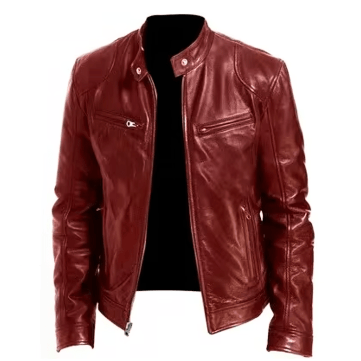 W&W Mode | Lederjacke Für Herren Klassisches Design & Komfortabel