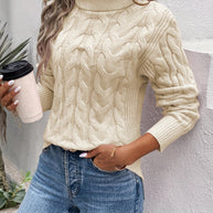 WW | Strick Rollkragenpullover