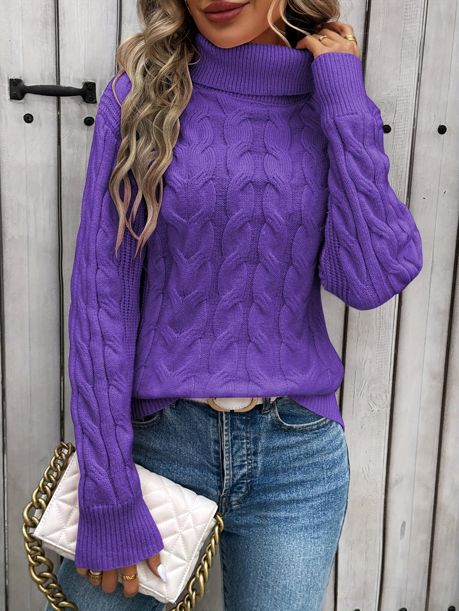 WW | Strick Rollkragenpullover