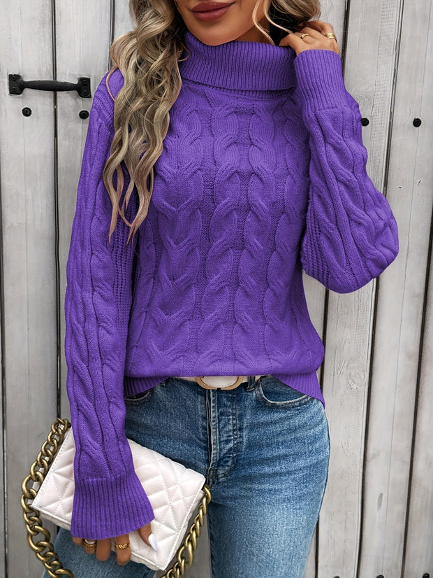 WW | Strick Rollkragenpullover