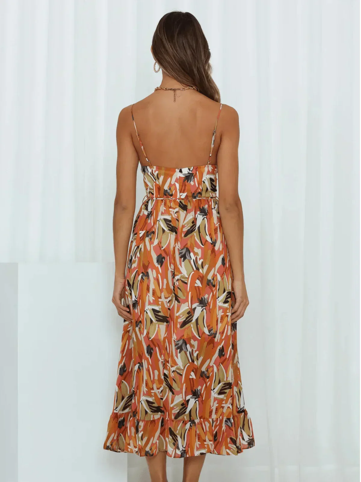 Serena™ - Buntes Midi-Kleid