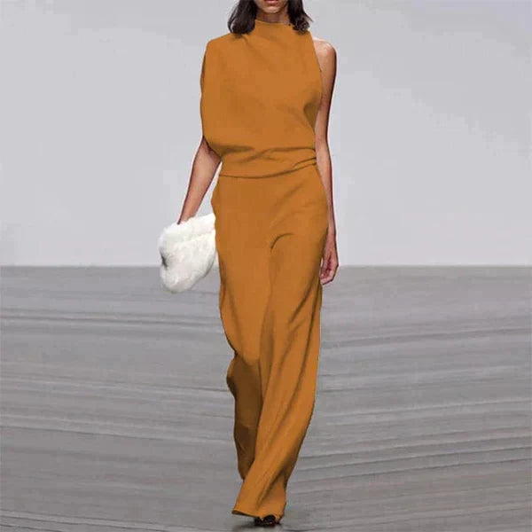 W&W Mode | Sonnenkuss: Oranger Eleganz Overall