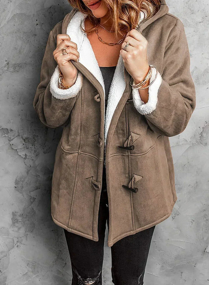 und warme Damenjacke