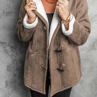 und warme Damenjacke