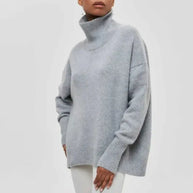 WW | Warmer Rollkragenpullover in schlichtem Design für Frauen