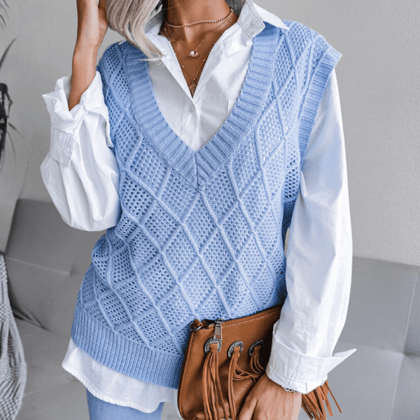 WW | Eleganter Weste Damen Pullover Jumper Pullover