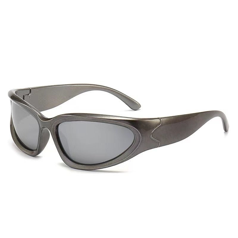 Damen Punk-Sonnenbrille