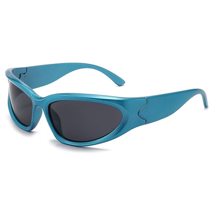 Damen Punk-Sonnenbrille
