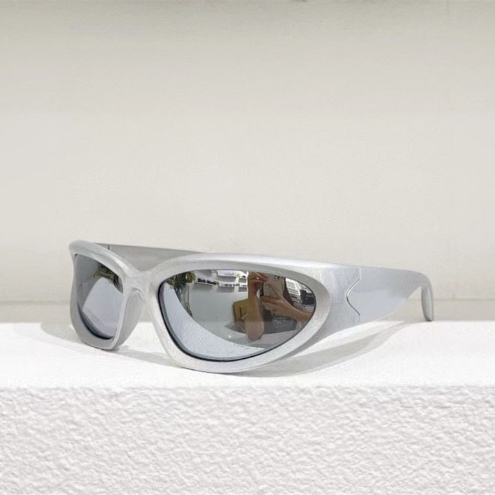 Damen Punk-Sonnenbrille