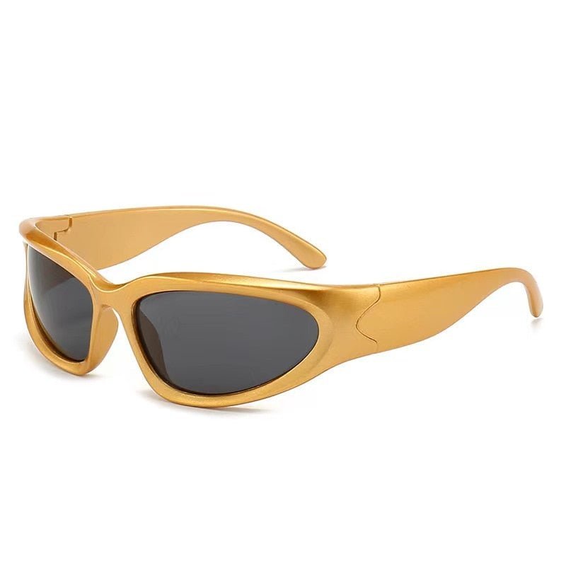 Damen Punk-Sonnenbrille