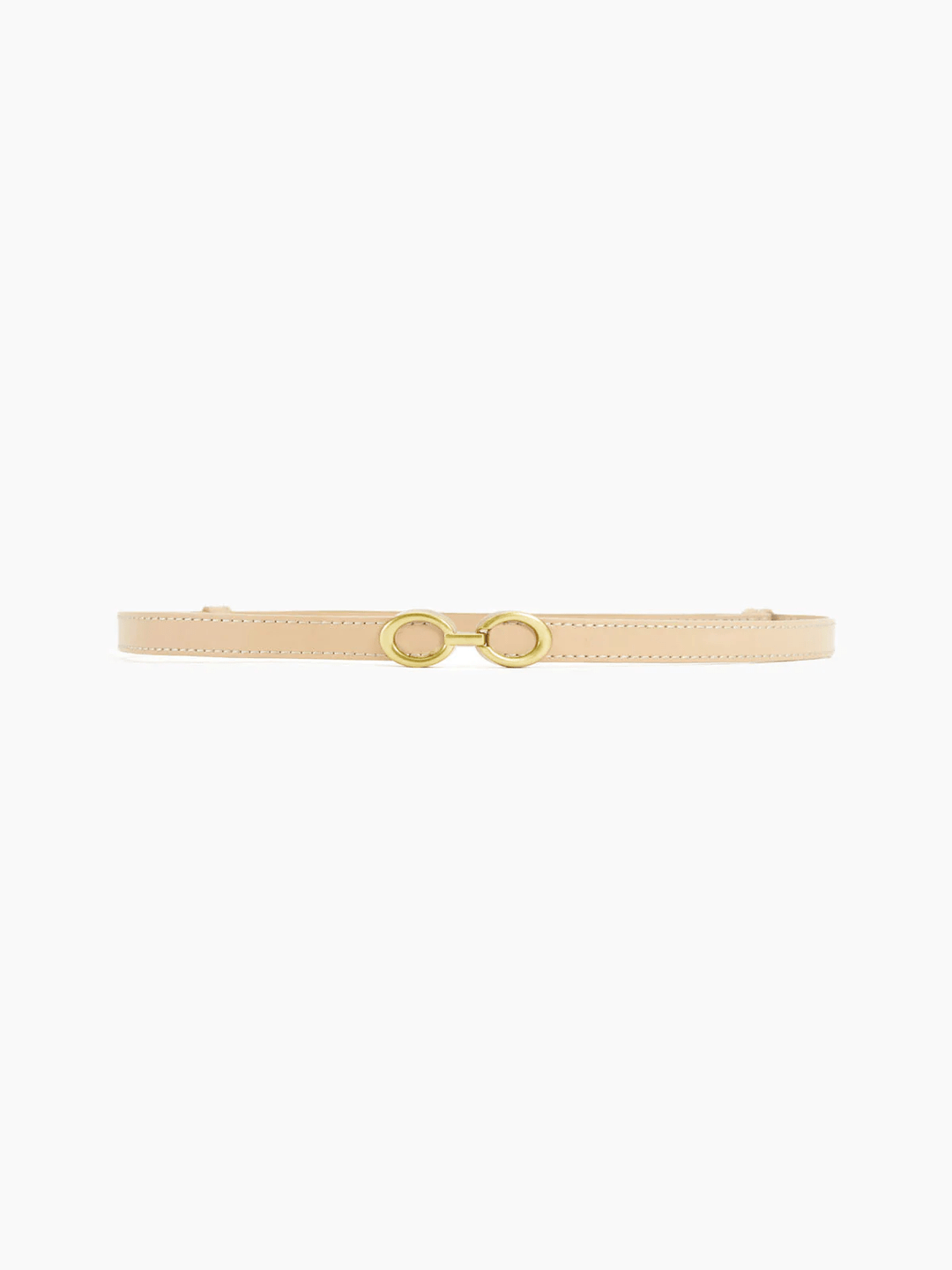 W&W Mode | Elegante Damen Gürtel Schmaler Leder Gürtel Mit Ringverschluss