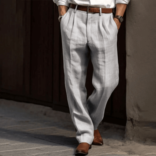 Herren Retro hose Im Weit Geschnittenen Stil