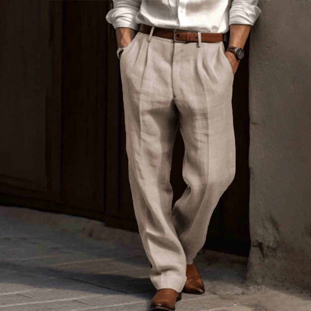 Herren Retro hose Im Weit Geschnittenen Stil
