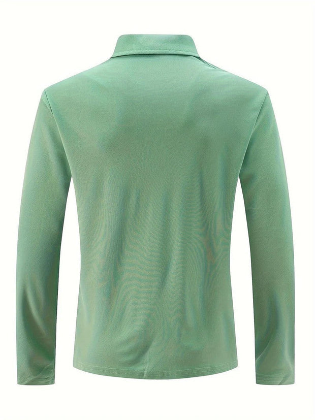 WW | Herren Poloshirt Langarm Klassisch