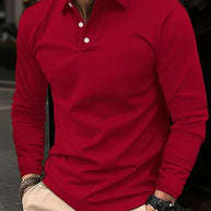 WW | Herren Poloshirt Langarm Klassisch