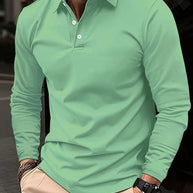 WW | Herren Poloshirt Langarm Klassisch