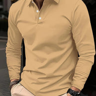 WW | Herren Poloshirt Langarm Klassisch