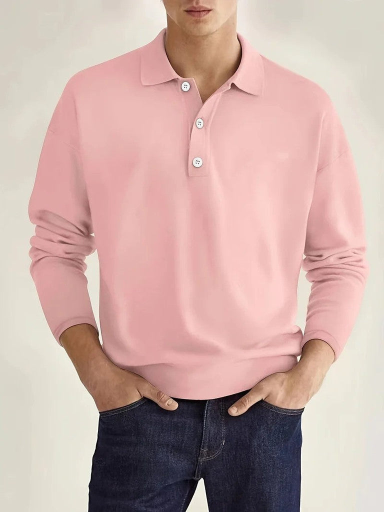 WW | Herren Poloshirt Langarm Klassisch