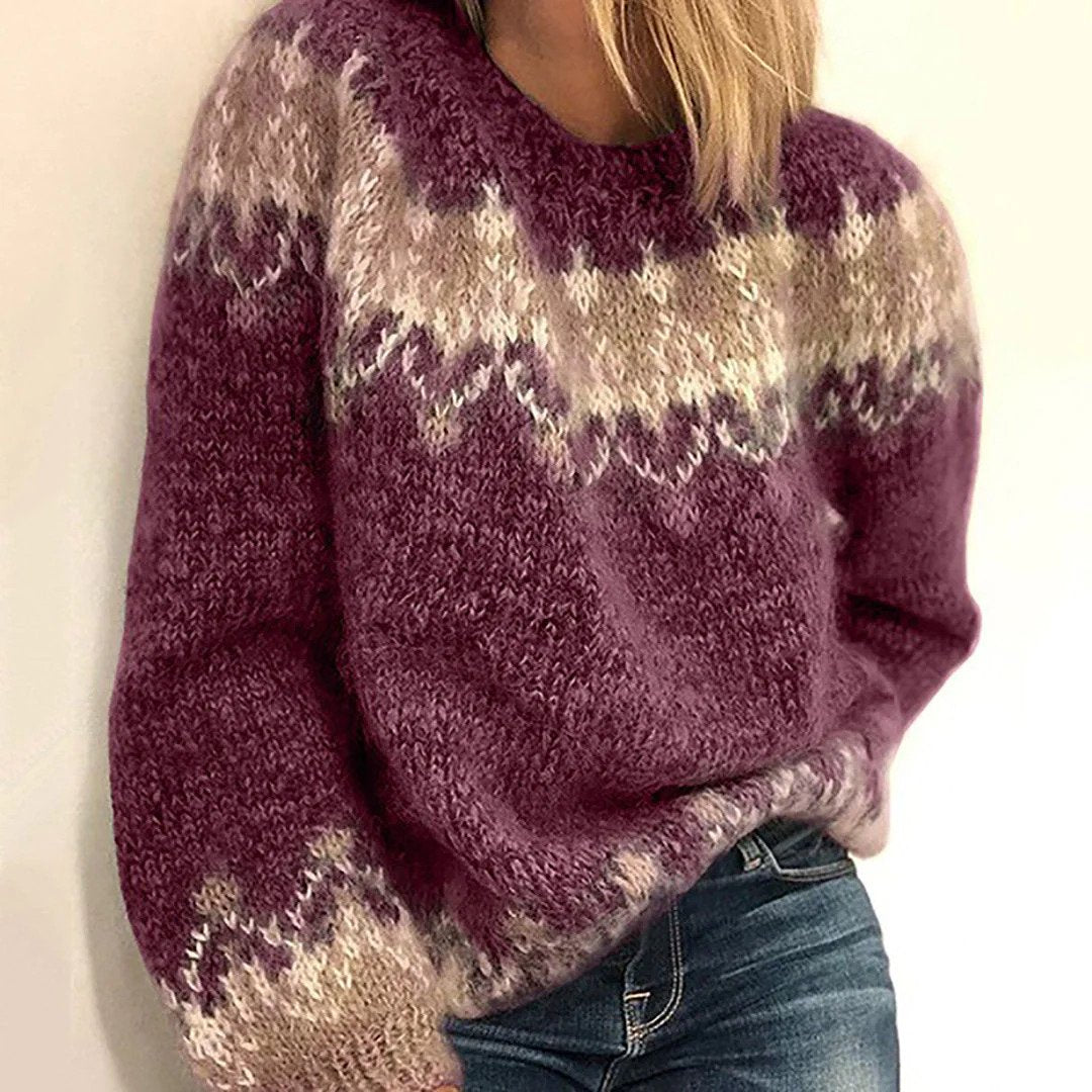 WW | Grobstrickpullover für Damen – weich und Vintage-Stil