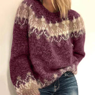 WW | Grobstrickpullover für Damen – weich und Vintage-Stil