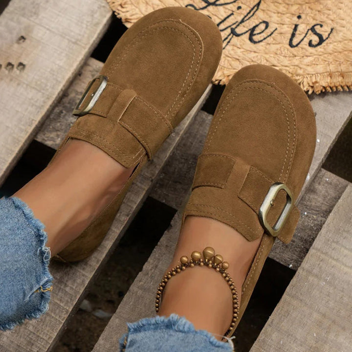 W&W Mode | Vintage Bequeme Slip-On-Schuhe