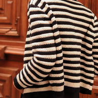 Cardigan a righe