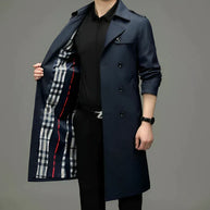 WW | Herren-Trenchcoat mit stilvollem Kragen