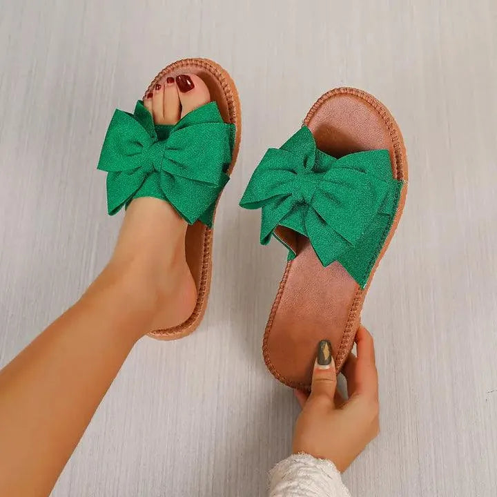 WW | Bequem Chic Flache Schuhe mit Schleife