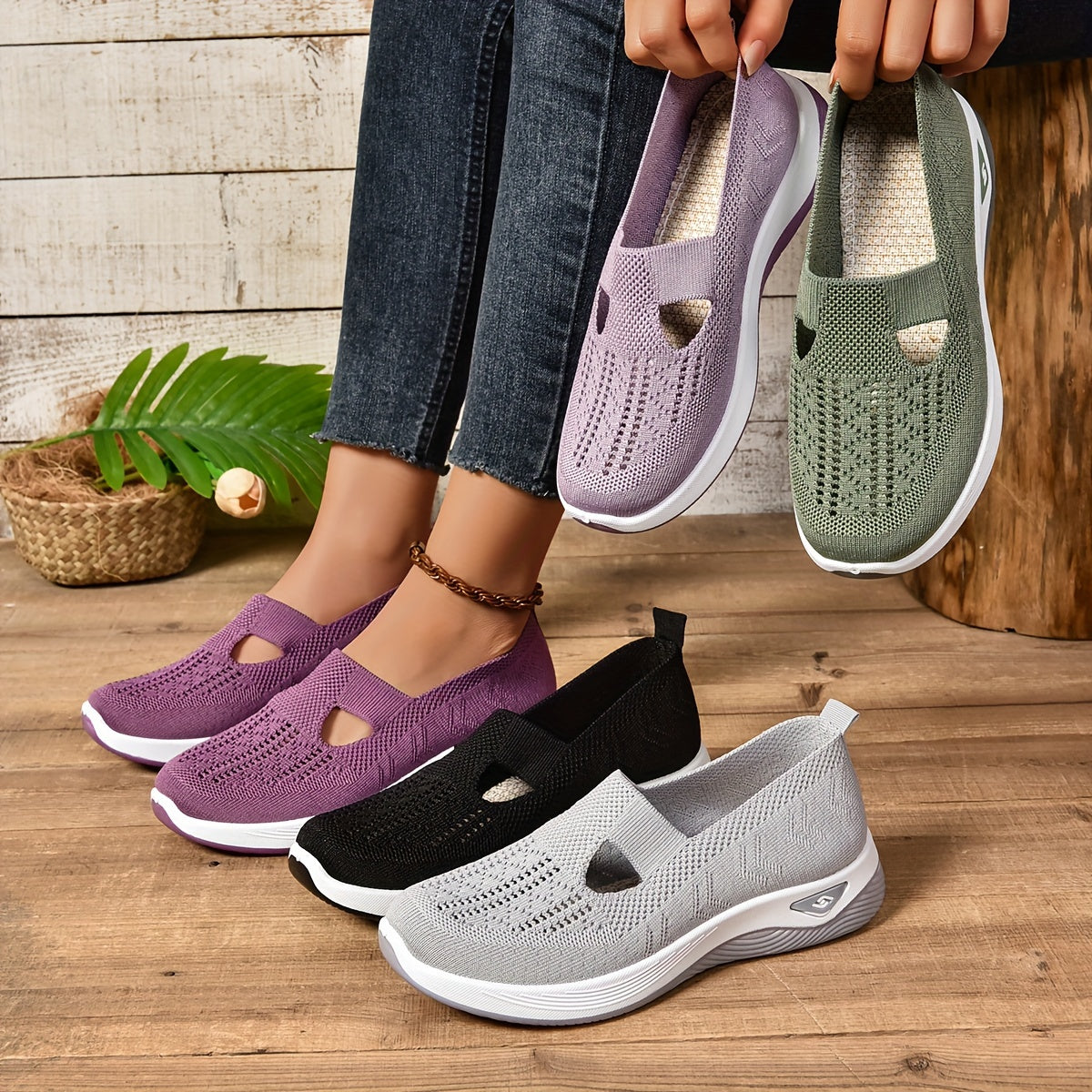 WW | Orthopädische Slip-On-Schuhe Für Damen