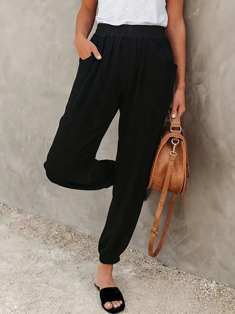 W&W - Lange Hose mit hoher Taille