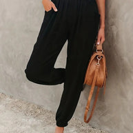 W&W - Lange Hose mit hoher Taille