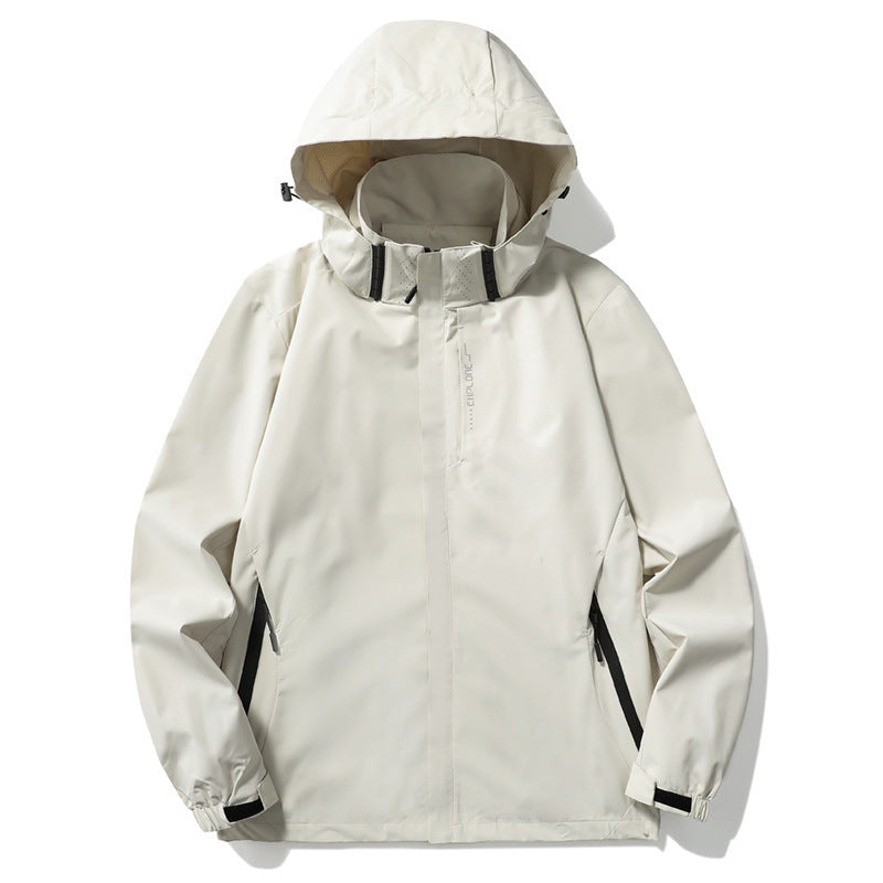 WW | Herren Windbreaker Jacke Wasserdicht