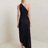 WW | One Shoulder Maxikleid