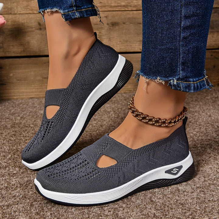 W&W Mode | Atmungsaktive Orthopädische Slip on Sneakers Für Damen