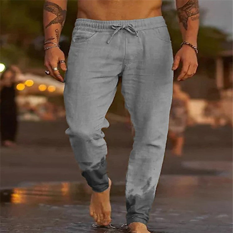 WW | Lässige Leinenhose Für Herren