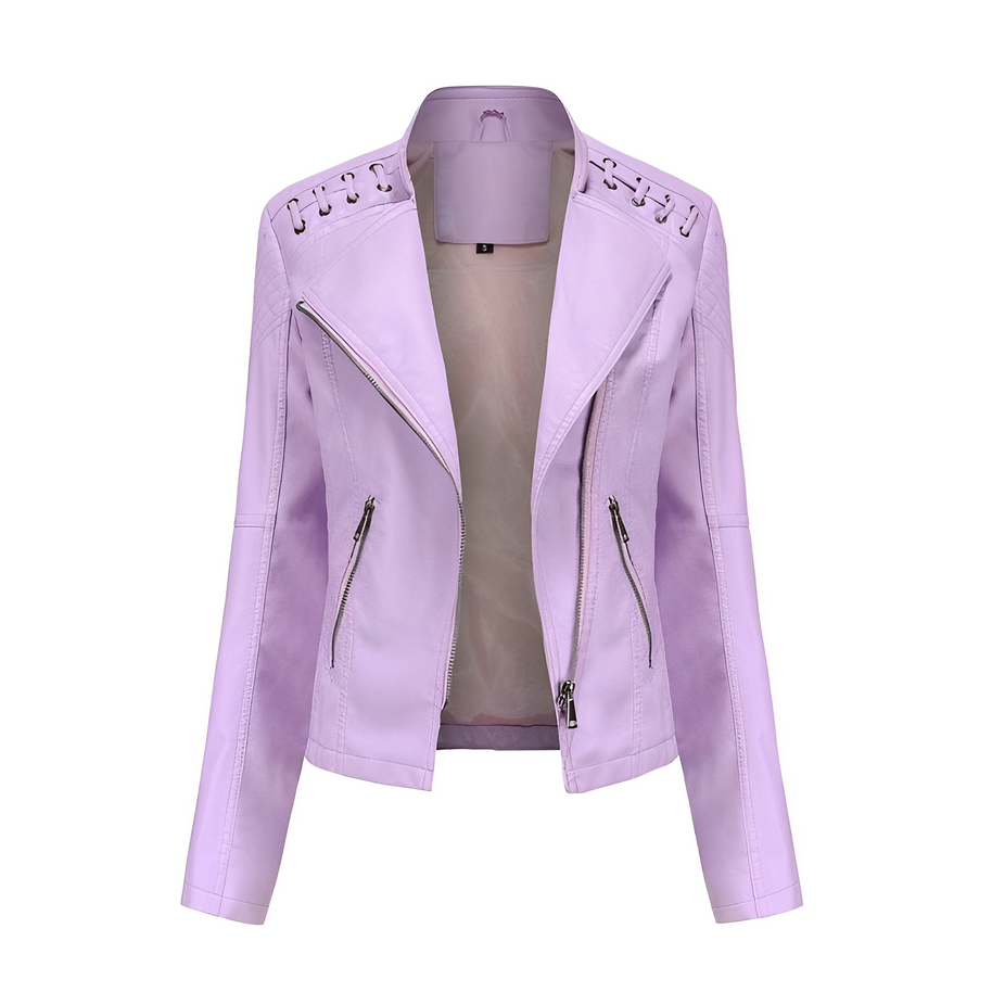 WW Allrounder: Die ElegantAura Lederjacke