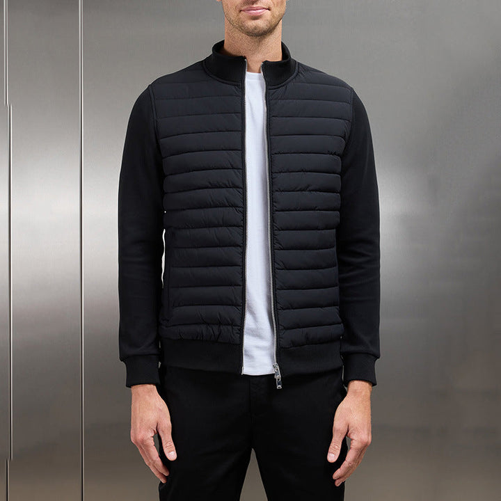 W&W Mode | Leichte Stehkragen Strickjacke Gefütterte Freizeitjacke Mit Reißverschluss Für Frühling & Herbst